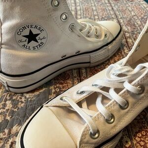 Converse Chuck Taylor All Star White High-Top Sneakers